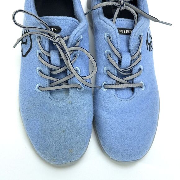 Giesswein Merino Runners Mens Size EU 42 US 9 Blue Lace Up Wool Sneakers Shoes main image 4
